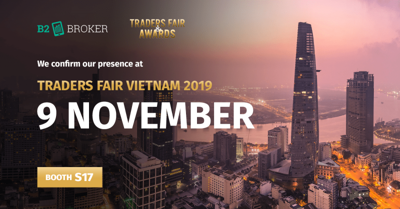 B2Broker Adds Traders Fair Vietnam Expo to 2019 Schedule