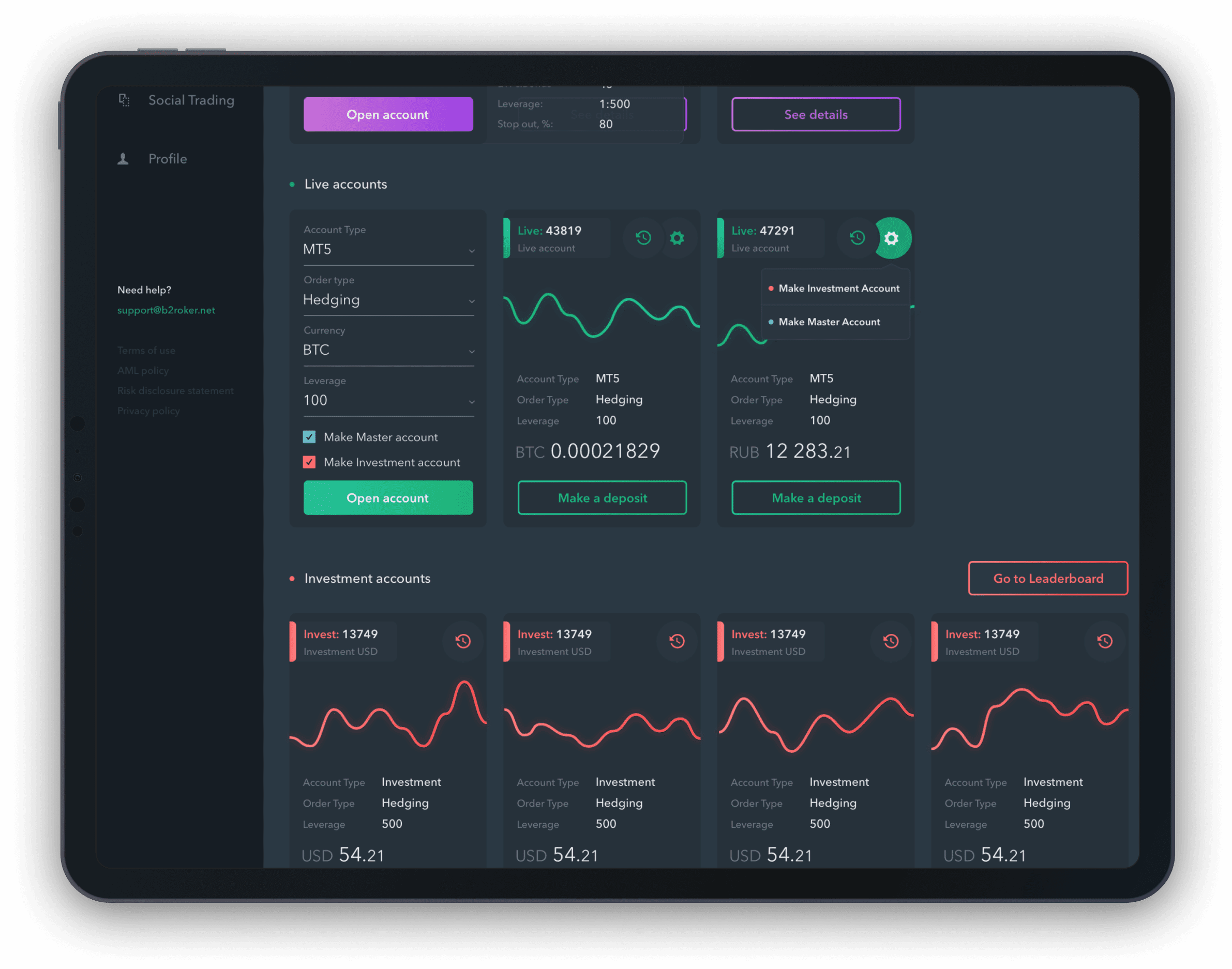 B2Core (Trader's Room) - CRM for Forex / Crypto Brokers