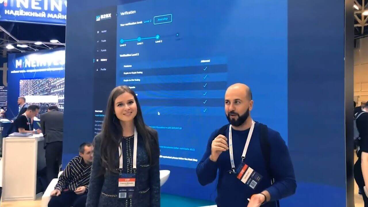 Blockchain Life 2019 – Евгения Микуляк | B2Broker