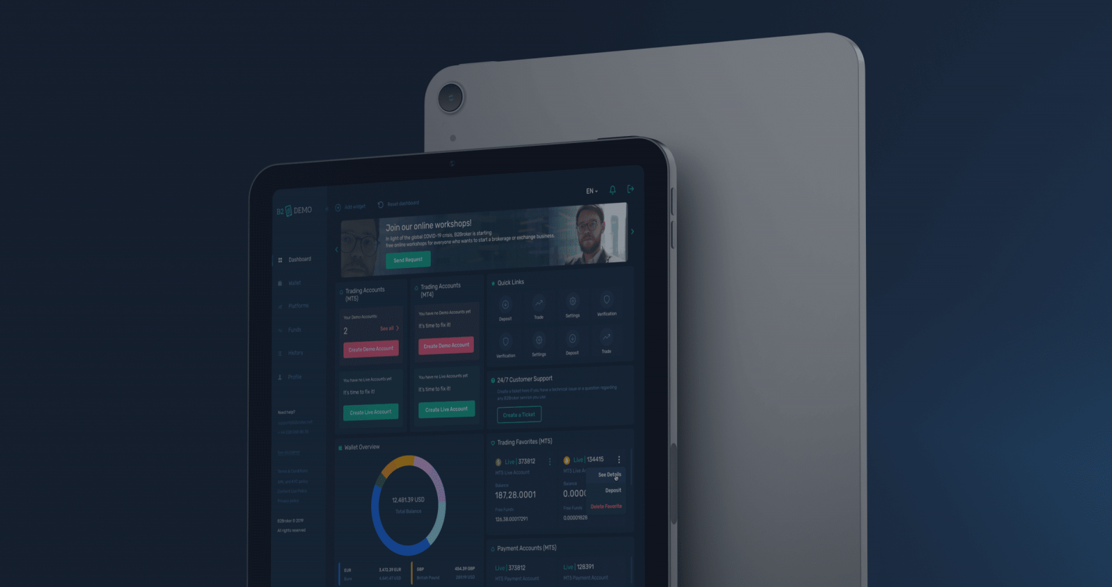 B2BROKER, 새로운 KYC 데이터 섹션 및 부정 행위 방지 기능을 통해 B2Core에 12월 업데이트 추가