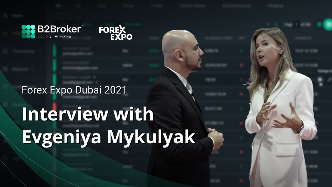 Forex Expo Dubai 2021: COO Evgeniya Mykulyak Booth Interview