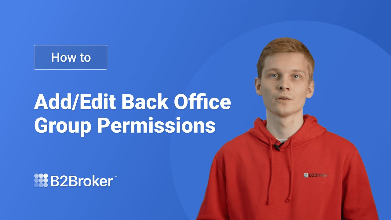 Add/Edit Back Office Group Permissions