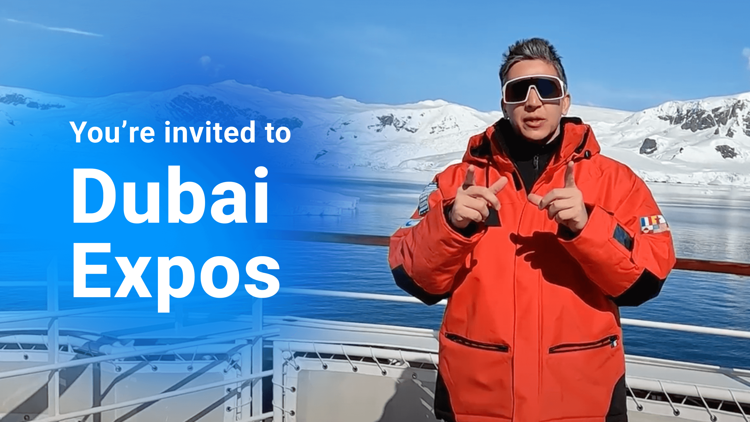 Personal Expo Invitation from CEO Arthur Azizov