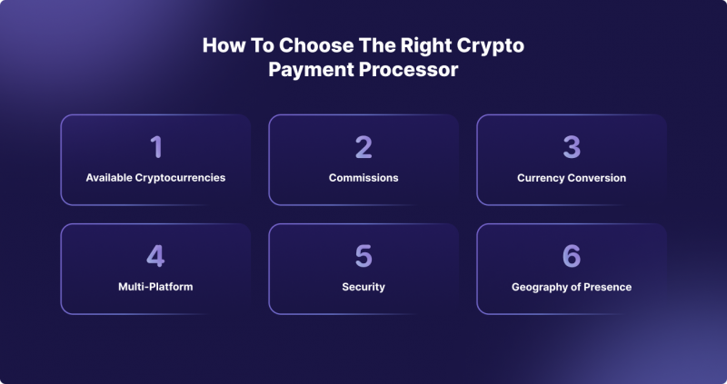 How to Choose the Right Crypto Payment Processor: Useful Guide