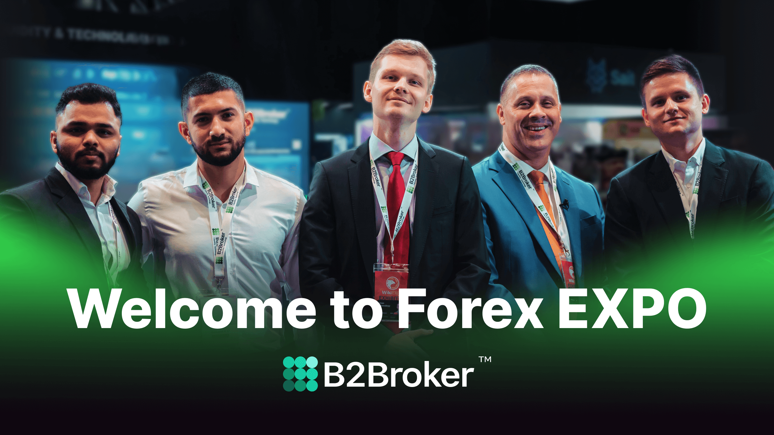 Explore Innovations From B2BROKER & B2BINPAY at Forex Expo Dubai 2023