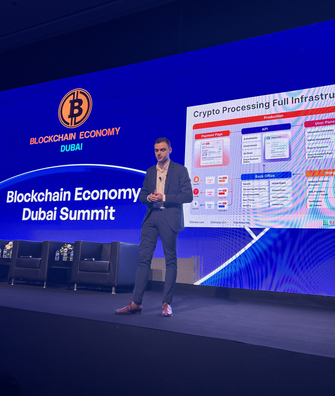 B2Broker and B2BinPay at Blockchain Economy Dubai 2023