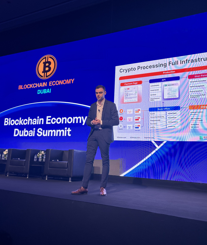 B2BROKER and B2BINPAY at Blockchain Economy Dubai 2023