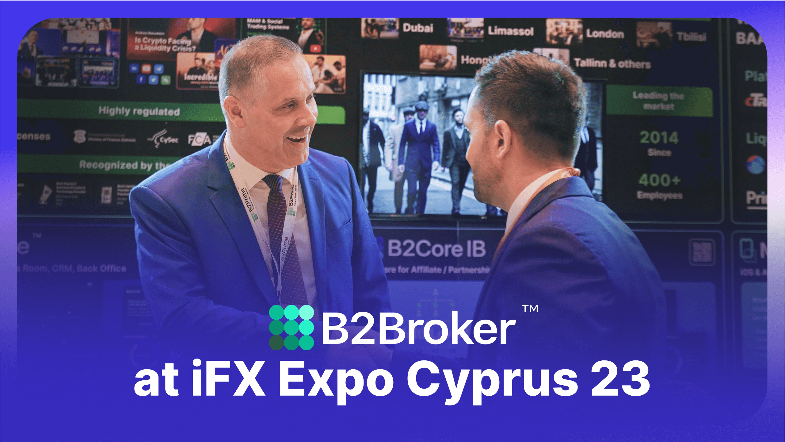 B2Broker Group at iFX Cyprus 2023 | Event Highlights 