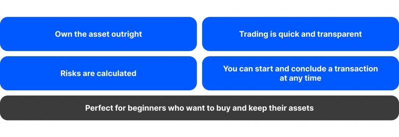 Advantages of spot trading