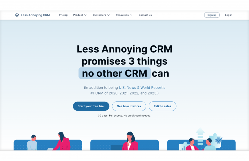 Less Annoying CRM