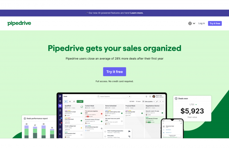 Pipedrive CRM