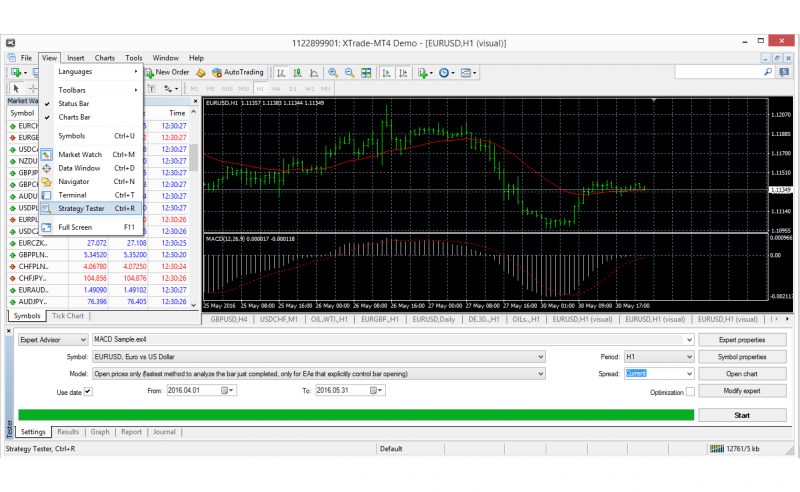 Setting-Up-MT4-Strategy-Tester