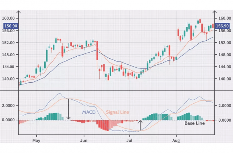 MACD histogram