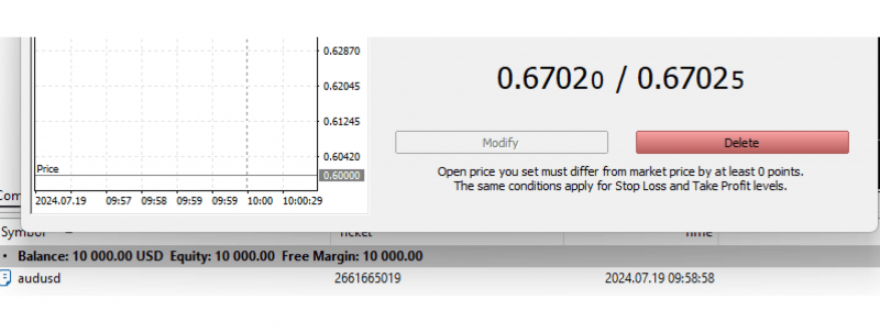 deleting a trade on MT5