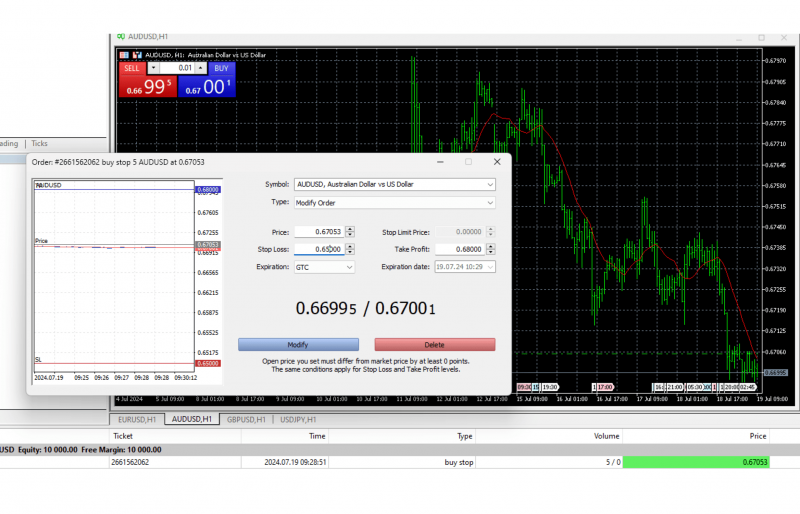 modifying order in MT5