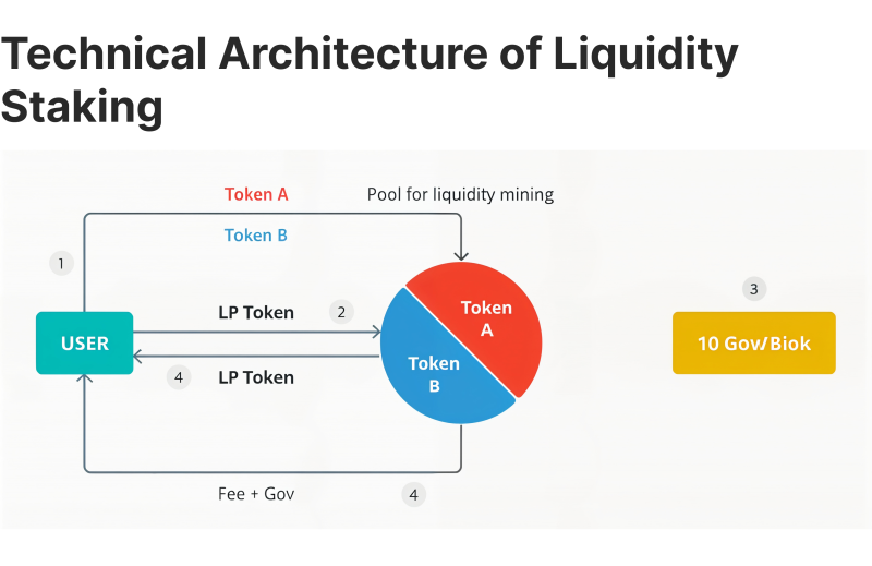 technical architecture of liquid staking