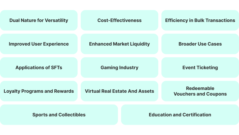 Benefits and Applications of SFTs