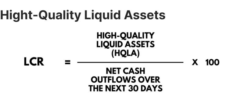 Liquidity coverage ratio formula