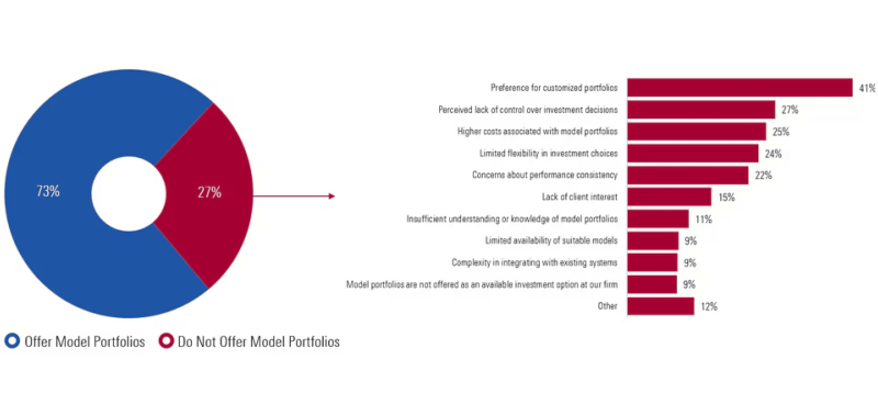 Why do some advisors not use model portfolios?