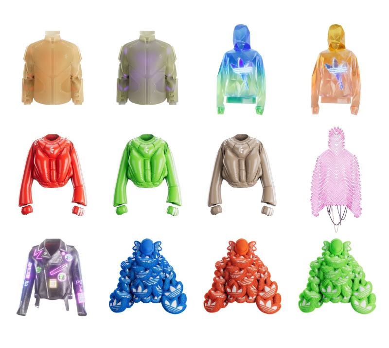 Adidas metaverse cloths