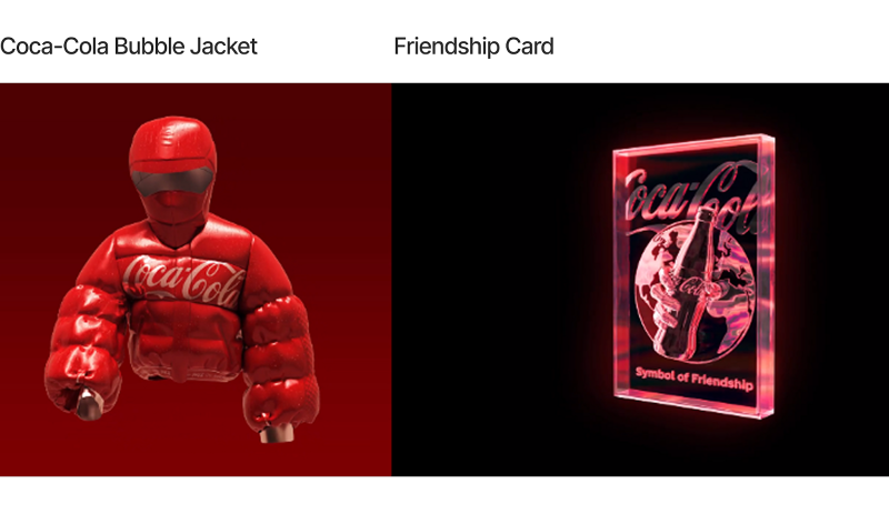 Coca Cola NFT drop